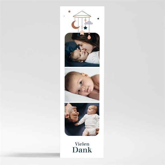 Dankeskarte Geburt Traumfänger - Magnet ref.N200508