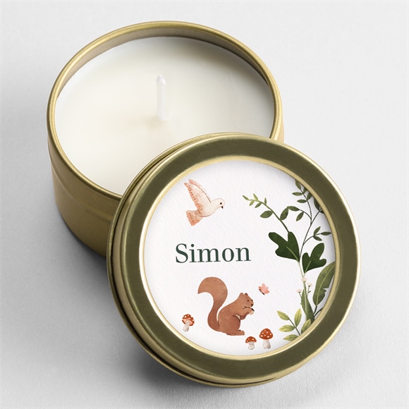 Kerze Geburt Kleiner Dschungel ref.N3601151