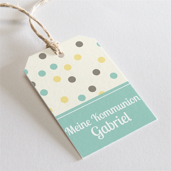 Geschenkanhänger Kommunion Kommunionskonfetti ref.N291258