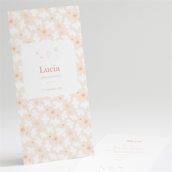Menükarte Kommunion Hoch hinaus ref.N221248