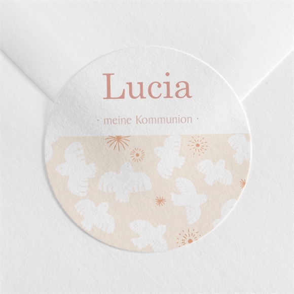 Aufkleber Kommunion Hoch hinaus ref.N3601356