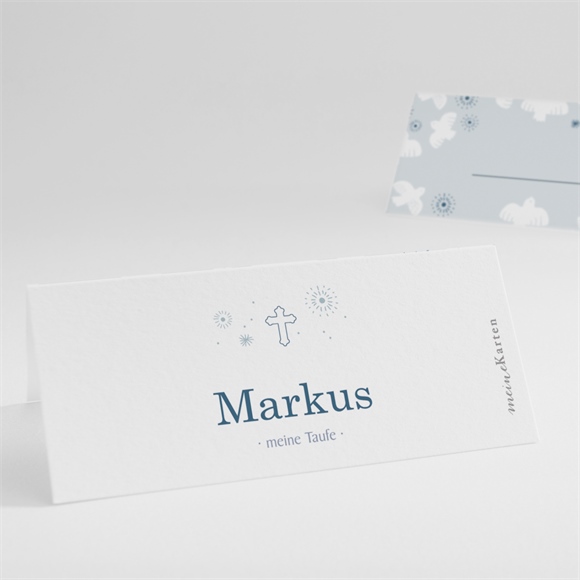 Tischkarte Taufe Horizont ref.N440907
