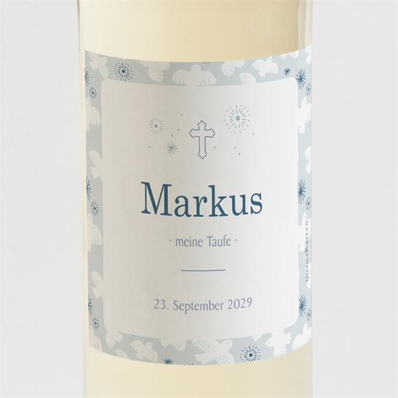 Flaschenetikett Taufe Horizont ref.N3001923