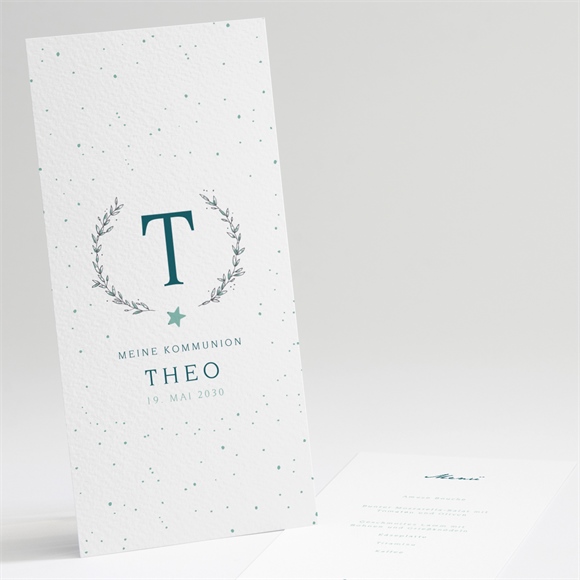Menükarte Kommunion Meine Krone ref.N221215