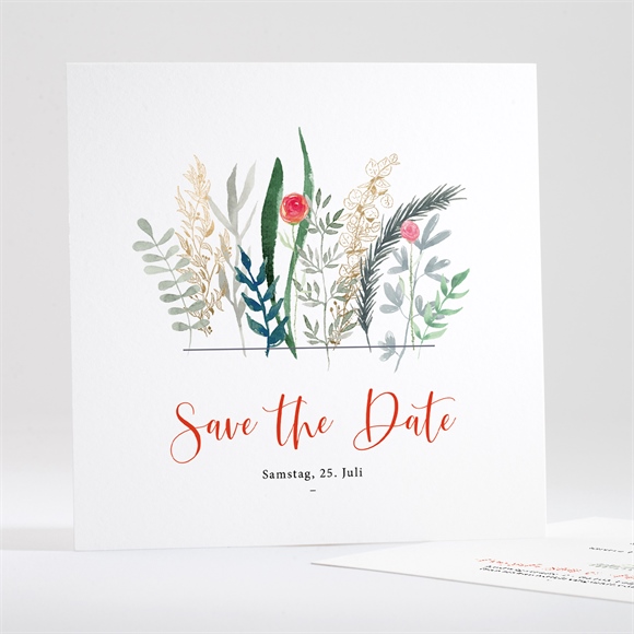 Save the Date Karte Frühlingsdüfte ref.N351103
