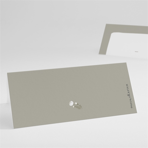 Tischkarte Kommunion Blumensignatur ref.N440910