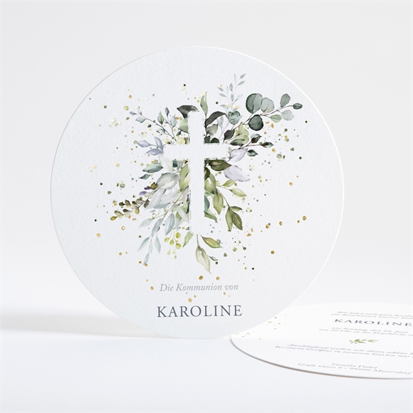Einladung Kommunion Hoffnung - Gold ref.N321237