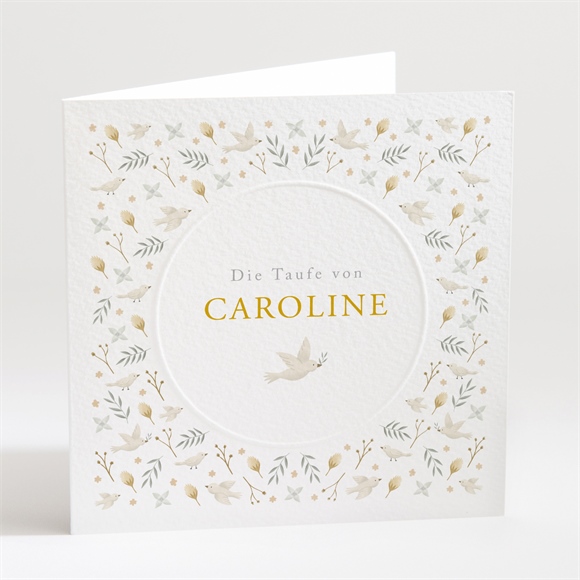 Einladung Taufe Zarte Eleganz ref.N451411