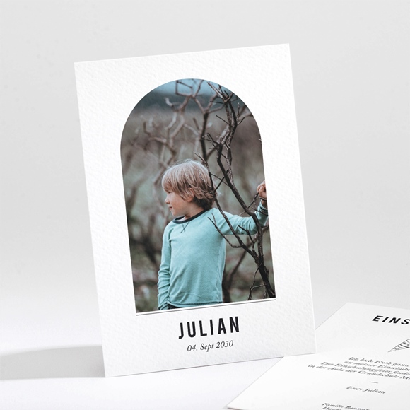 Einladungskarte Einschulung Moderne Alkove ref.N211592