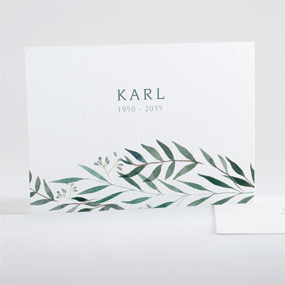 Trauerdanksagung Erinnerung - Quer 2 ref.N15156