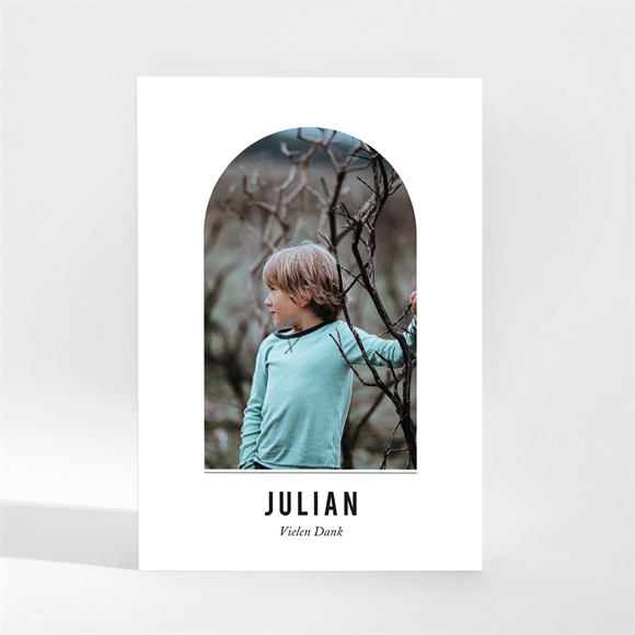 Dankeskarte Einschulung Moderne Alkove - Magnet ref.N210176