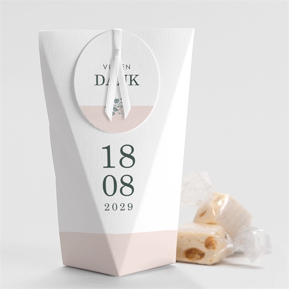 Geschenkbox Hochzeit Blumenkranz - Schachtel ref.N52022