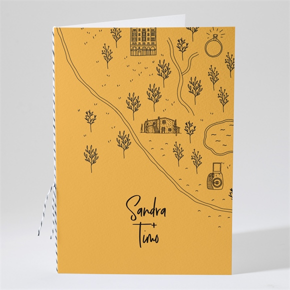 Kirchenheft Hochzeit Bohemian Chic ref.N491232