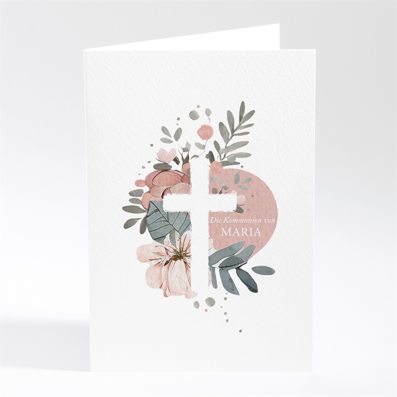 Menükarte Kommunion Pastellzauber ref.N401885