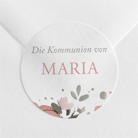 Aufkleber Kommunion Pastellzauber ref.N3601513