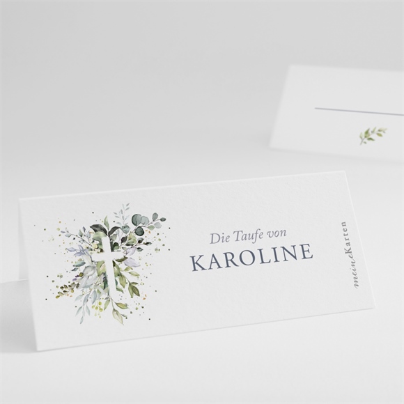 Tischkarte Taufe Im Licht getauft ref.N440915