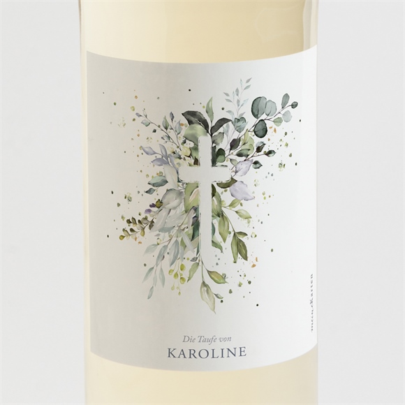 Flaschenetikett Taufe Im Licht getauft ref.N3001932