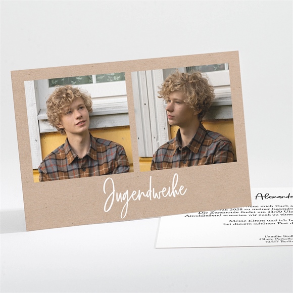 Einladungskarte Jugendweihe Kraftweihe ref.N111329