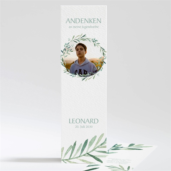 Andenken Jugendweihe Olivenkranz ref.N201342