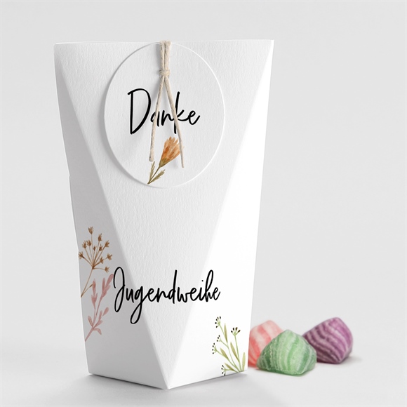 Geschenkbox Jugendweihe Florale Stimmung - Schachtel ref.N520313