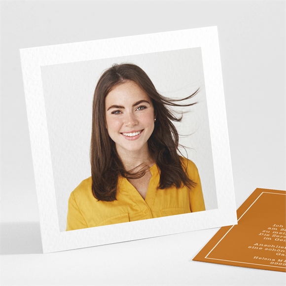 Einladungskarte Jugendweihe Polaroid ref.N301459