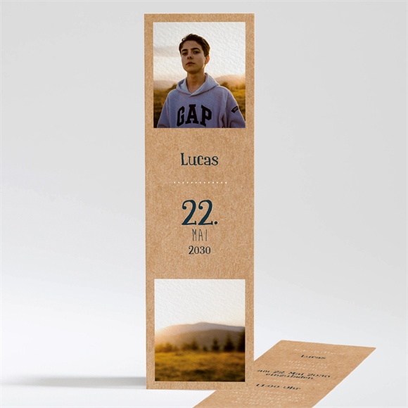 Einladungskarte Jugendweihe Moderne Kreation ref.N201351