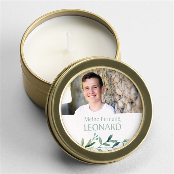 Kerze Firmung Reine Seele ref.N3601318