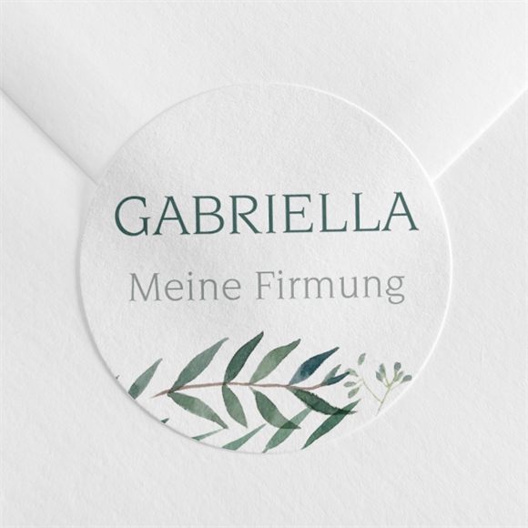 Aufkleber Firmung Wertschätzung ref.N3601310