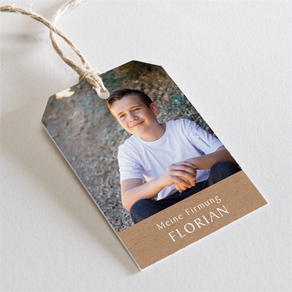 Geschenkanhänger Firmung Schöne Ausstrahlung ref.N291607