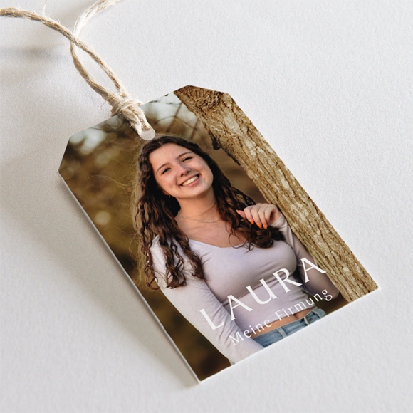 Geschenkanhänger Firmung Zarter Ichthys ref.N291609