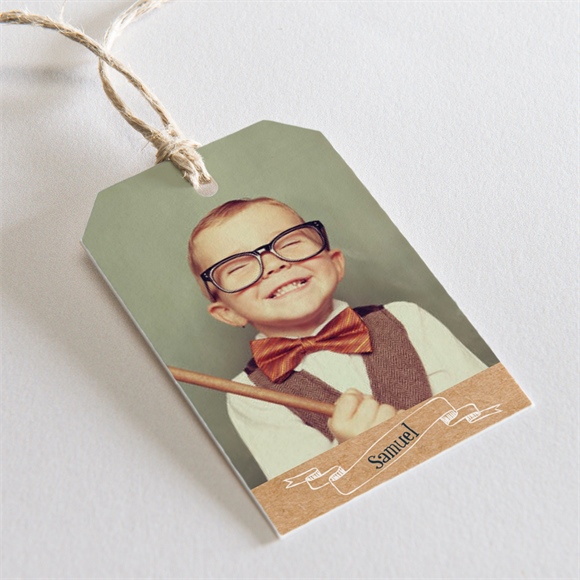 Geschenkanhänger Einschulung Einschulung Kraftpapier ref.N291617