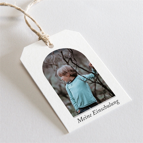 Geschenkanhänger Einschulung Moderne Alkove ref.N291628