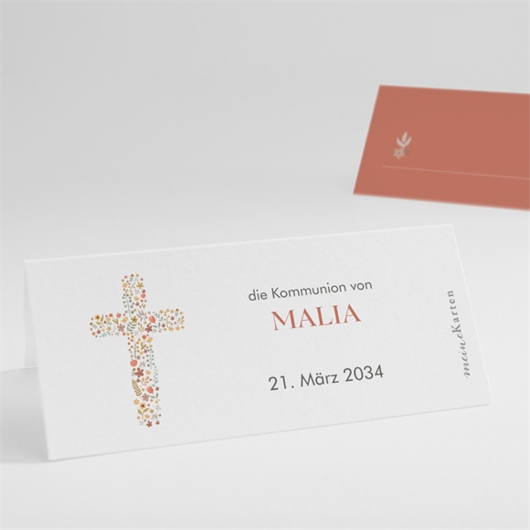 Tischkarte Kommunion Frühlingstraum ref.N440921