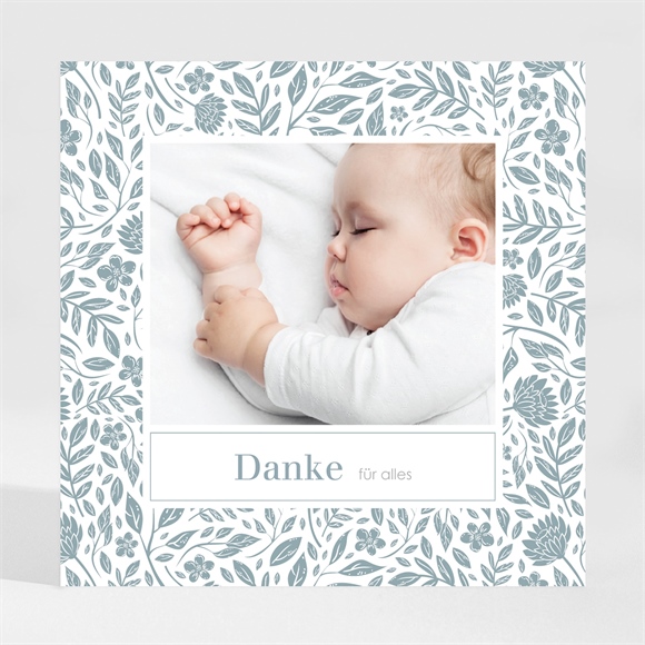 Dankeskarte Geburt bezaubernd - magnet