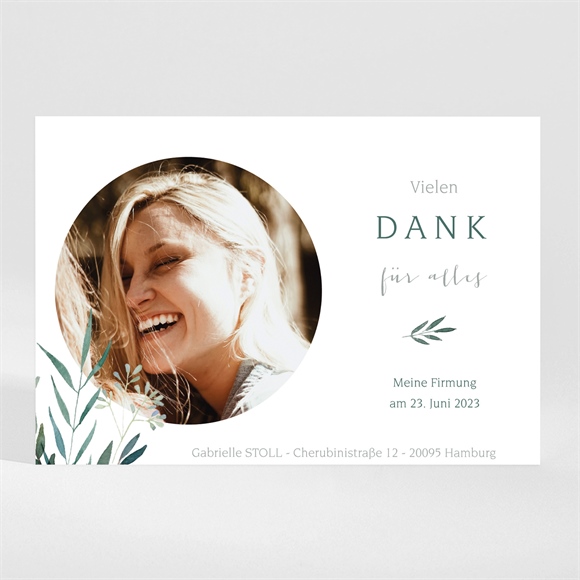 Danksagungskarte Firmung Wertschätzung - Magnet ref.N110272