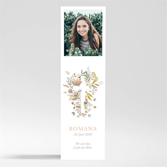 Andenken Firmung Flower Party - Magnet ref.N200536