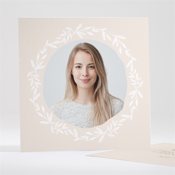 Dankeskarte Konfirmation Goldbuchstabe ref.N351486