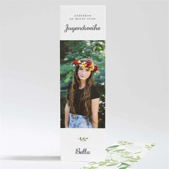 Andenken Jugendweihe Blätterglück ref.N201362