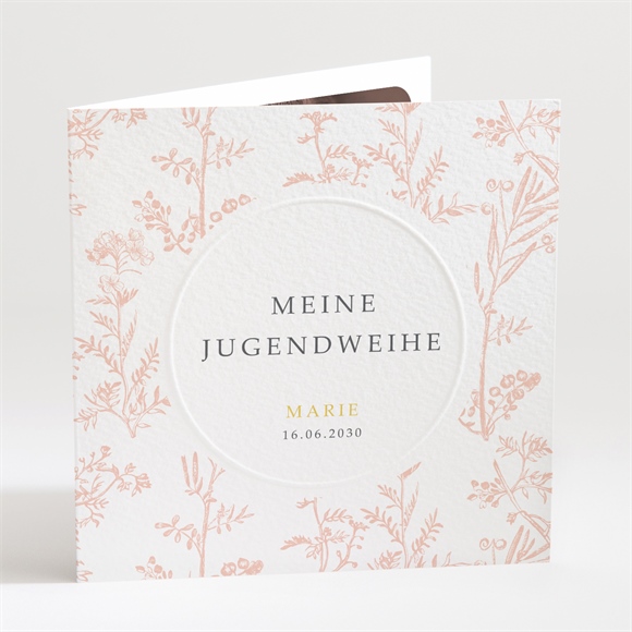 Einladungskarte Jugendweihe Waldszenen ref.N451491