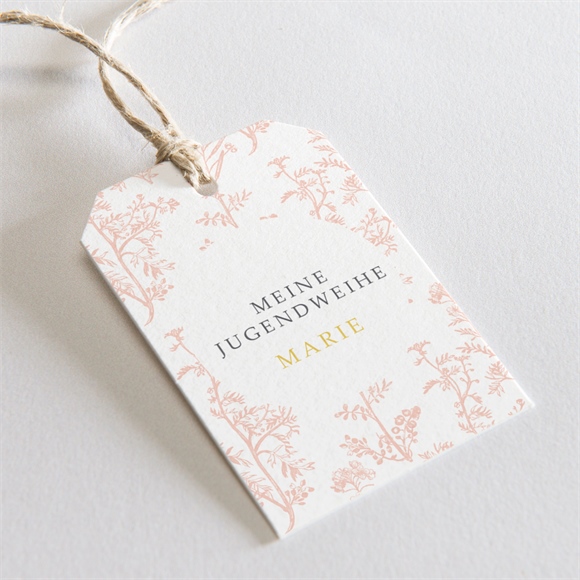 Geschenkanhänger Jugendweihe Waldszenen ref.N291670