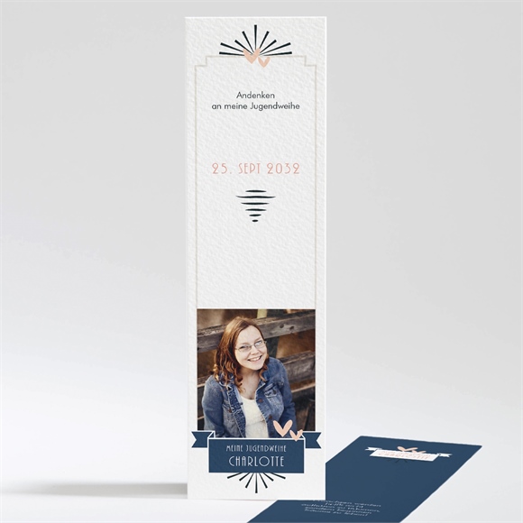 Andenken Jugendweihe Blaue Banderole ref.N201367
