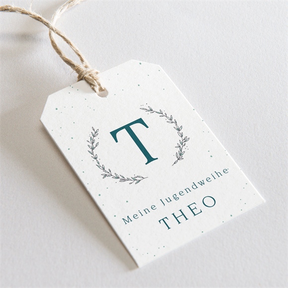 Geschenkanhänger Jugendweihe Silbersternchen ref.N291674