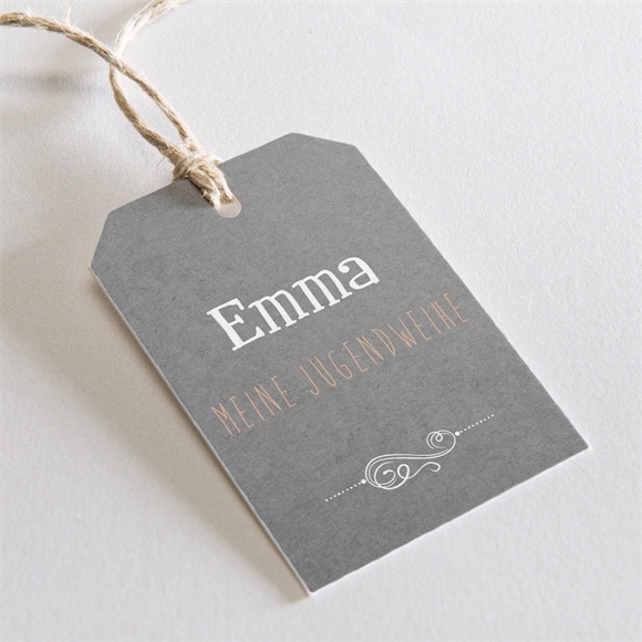 Geschenkanhänger Jugendweihe Schieferglück ref.N291675