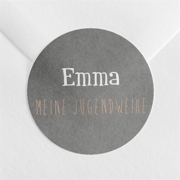 Aufkleber Jugendweihe Schieferglück ref.N3601768