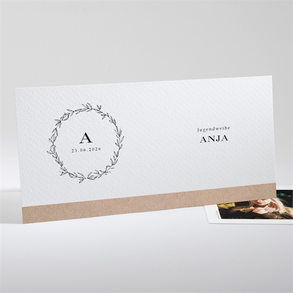 Einladungskarte Jugendweihe Meine Jugendweihe ref.N131140