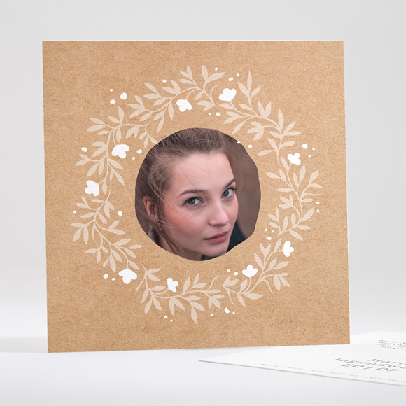 Danksagungskarte Jugendweihe Blumenrelief ref.N351495