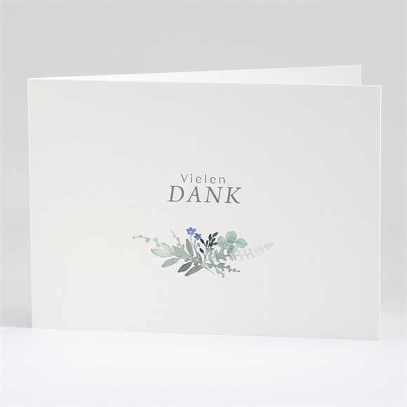 Trauerdanksagung sehnsucht - klappkarte