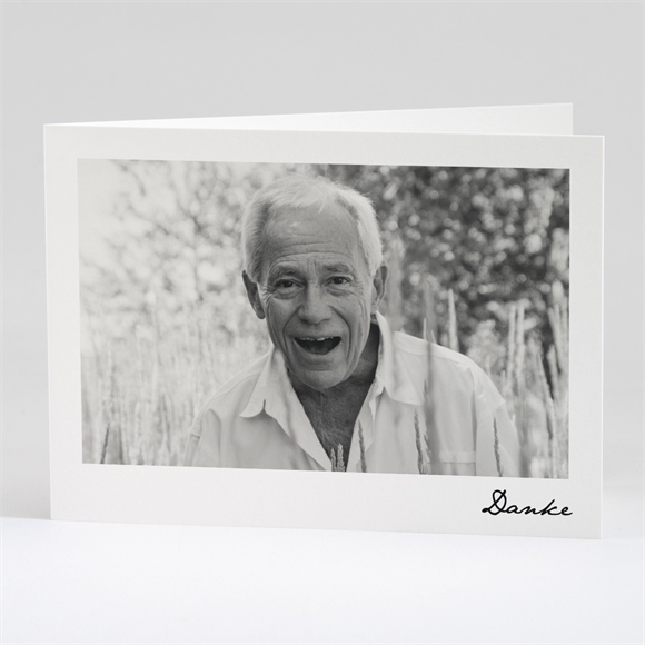 Trauerdanksagung Zitat - Klappkarte ref.N42148