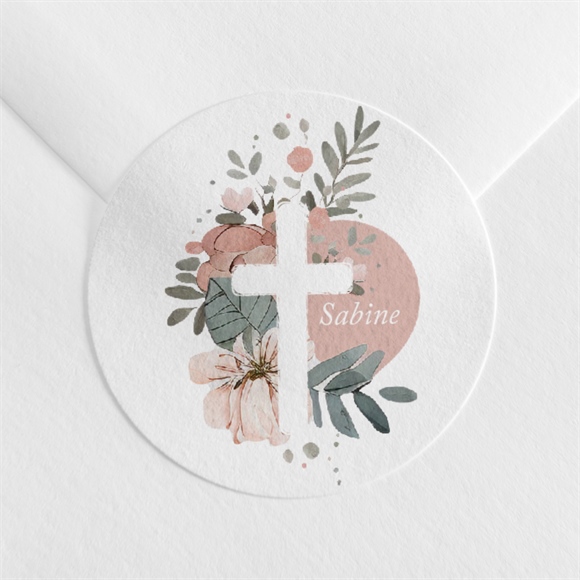 Aufkleber Trauer Sanfte Klarheit ref.N3601546