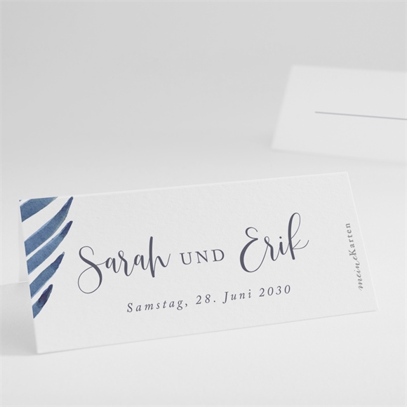 Tischkarte Hochzeit evasion